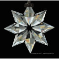 Pierres fantaisie de cristal de fleur de neige pour le pendentif de bijoux en cristal